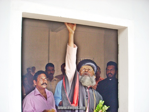 INAUGURATION OF NEW BLOCK BY MANAGER